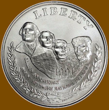 Commems-Collection-Modern:-1993-Mount-Rushmore---Surcharge-Amendment