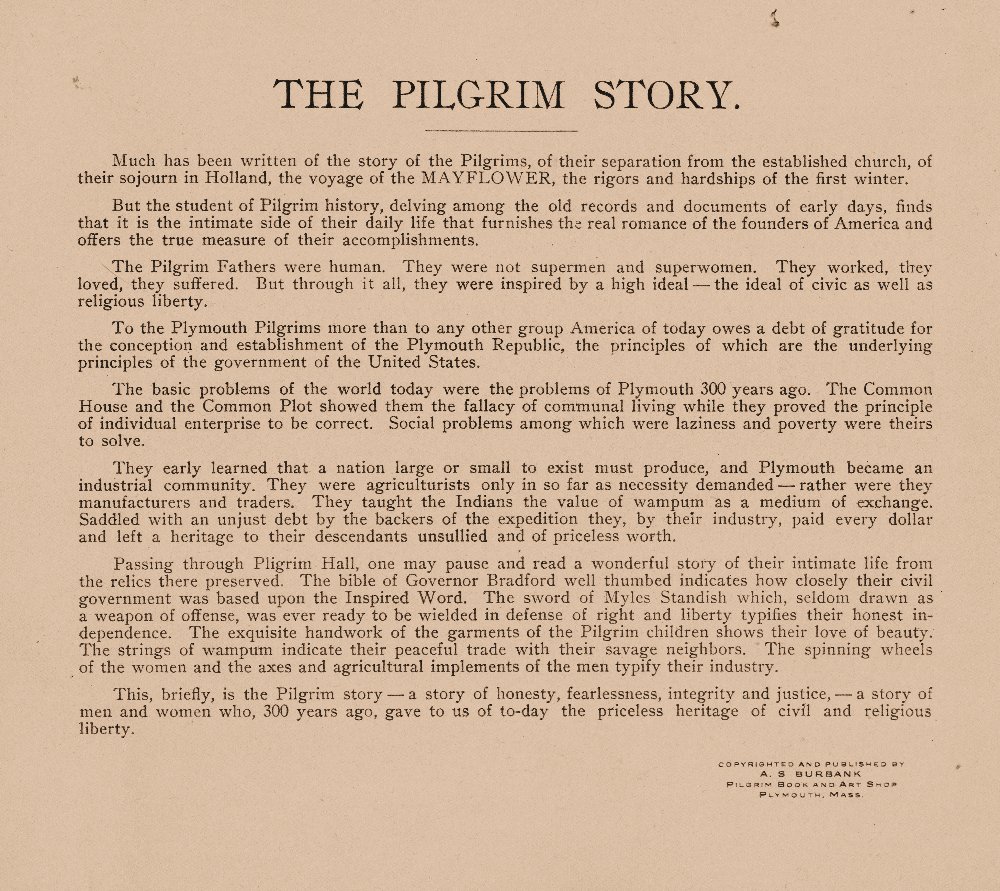 Commems-Collection-Classic:-1920-Pilgrim-Landing-Tercentenary---Origin-Story