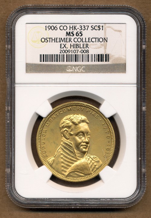 Commems-Collection-Classic:-1906-Zebulon-Montgomery-Pike-Expedition-Centennial