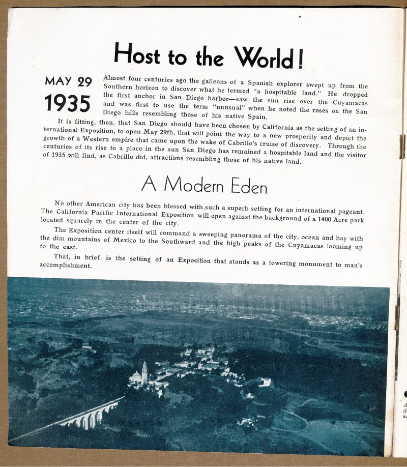 Commems-Collection-Classic:-1935-36-California-Pacific-International-Exposition---Tourism-Drive