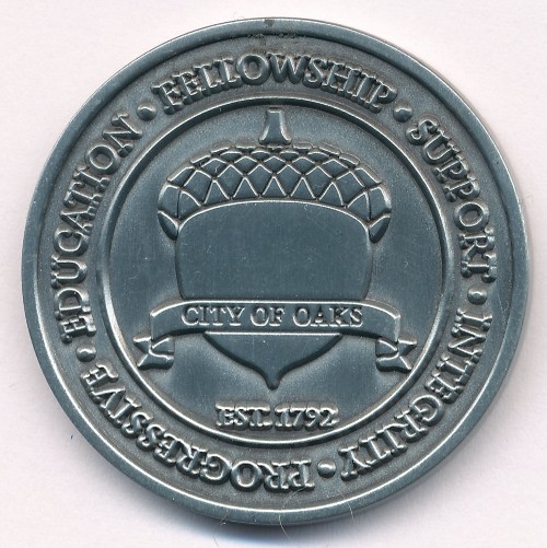 Post-A-Medal,-Token,-Or-Badge-From-A-Coin-Show-Or-Club