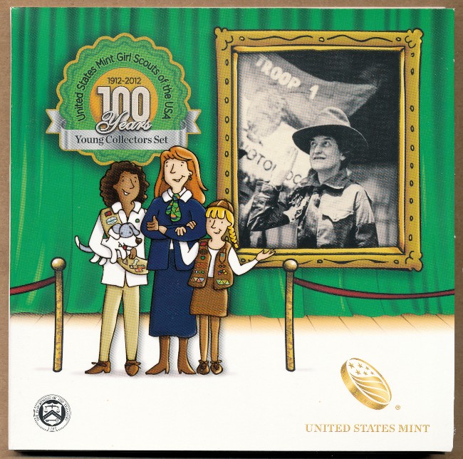 Commems-Collection-Modern:-2013-Girl-Scouts-Of-USA-Centennial---Young-Collectors-Set