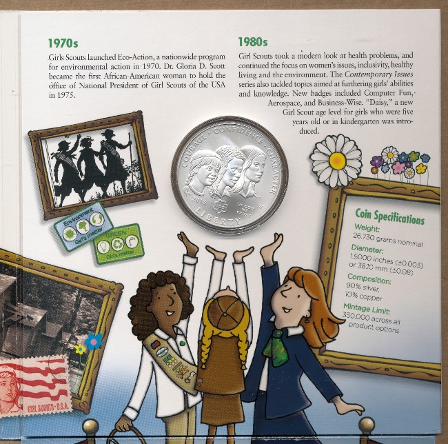 Commems-Collection-Modern:-2013-Girl-Scouts-Of-USA-Centennial---Young-Collectors-Set