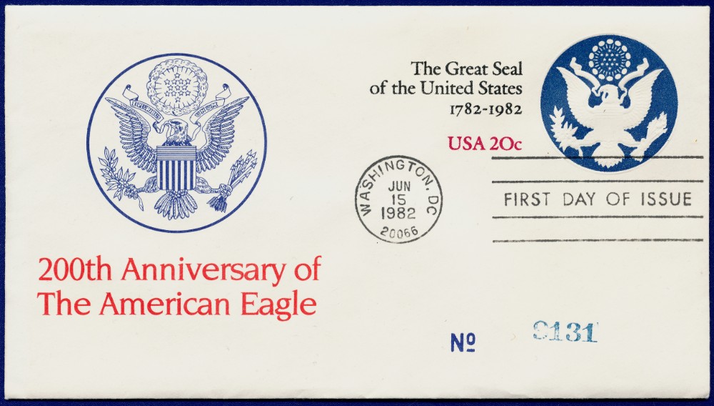 Commems-Collection-Bullion:-1982-Bald-Eagle-National-Symbol-Bicentennial