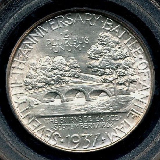 Commems-Collection-Classic:-1937-Battle-Of-Antietam-75th-Anniversary---Models-Vs.-Coins