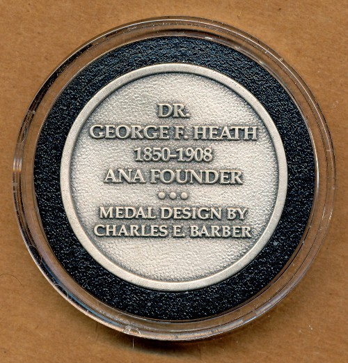 Commems-Collection-Medals:-2001-ANA-George-Heath-Commemorative-Medal