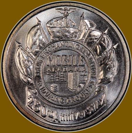 Commems-Collection-Classic:-1961-Mobile,-Alabama-250th-Anniversary