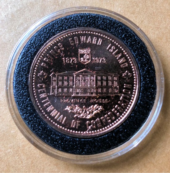 Commems-Collection-Canadian:-1973-Prince-Edward-Island-Centennial---Medal-Set