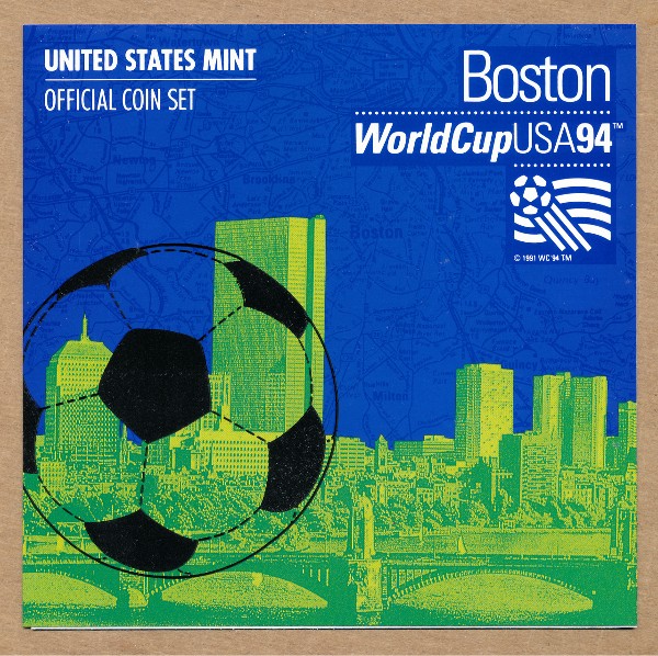 Commems-Collection-Modern:-1994-World-Cup-Official-Coin-Sets---Venues