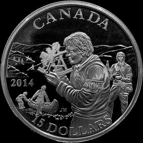 Commems-Collection-Canadian:-2014-Exploring-Canada---Pioneering-Mapmakers