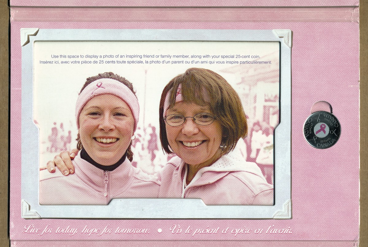 Commems-Collection-Canadian:-2006-Breast-Cancer-Awareness-Silver-$5---Coin-3-Of-12