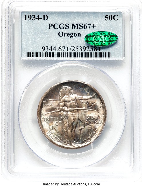 Commems-Collection-Classic:-1934-Oregon-Trail-Memorial-/-Jason-Lee-Centennial