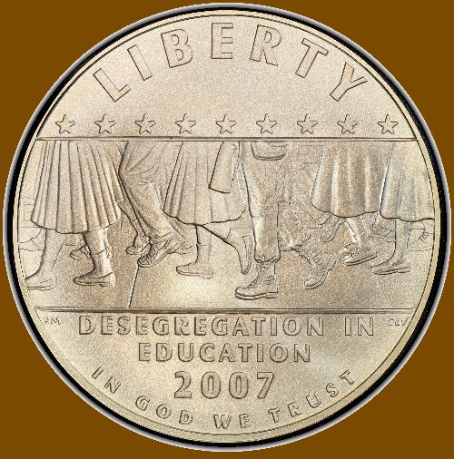 Commems-Collection-Modern:-2007-Little-Rock-Coin-And-Medal-Set