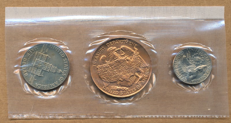 Commems-Collection-Modern:-1975-ANA-Convention-/-SF-Mint-Souvenir-Set