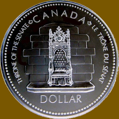 Commems-Collection-Canadian:-1977-Queen-Elizabeth-II--Silver-Jubilee---Silver-Dollar