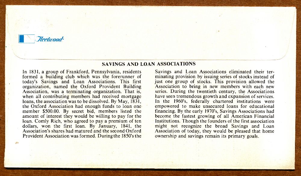 Commems-Collection-Philately-Friday:-#08---1981-Savings-&-Loan-150th-Anniversary