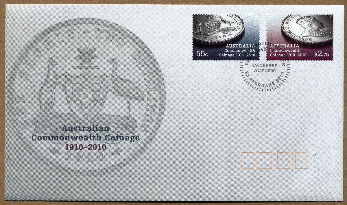 Commems-Collection-Philately-Friday:-#09---2010-Australia-Coinage-Centennial