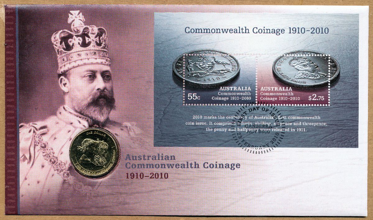 Commems-Collection-Philately-Friday:-#09---2010-Australia-Coinage-Centennial