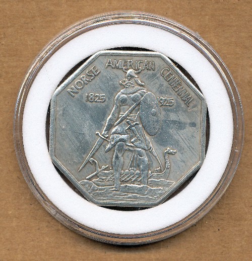 Commems-Collection-Classic:-1925-Norse-American-Centennial-Medal---Counterfeit