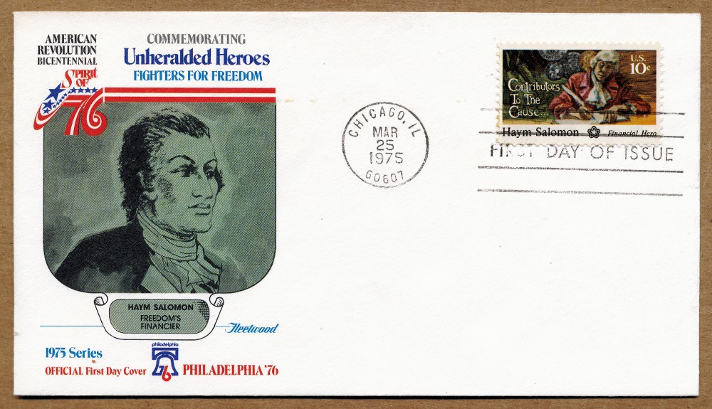 Commems-Collection-Philately-Friday:-#11---1975-US-Haym-Salomon---Unheralded-Heroes