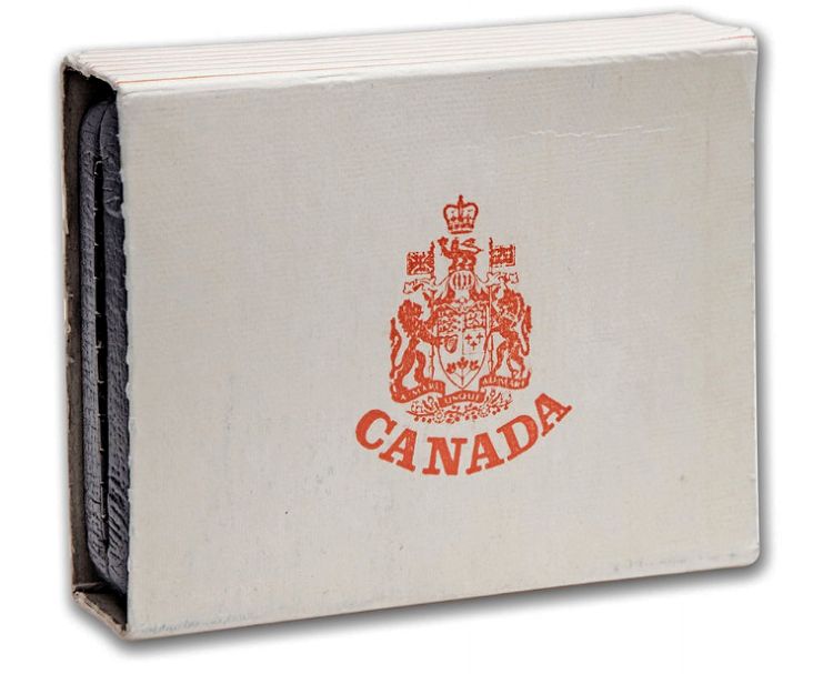 Commems-Collection-Canadian:-1971-British-Columbia-Centennial-Silver-Dollar