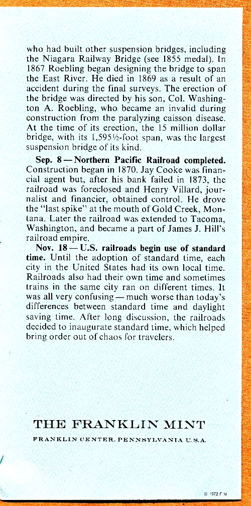 Commems-Collection-Medals:-1883-1983-Pendleton-Civil-Service-Act