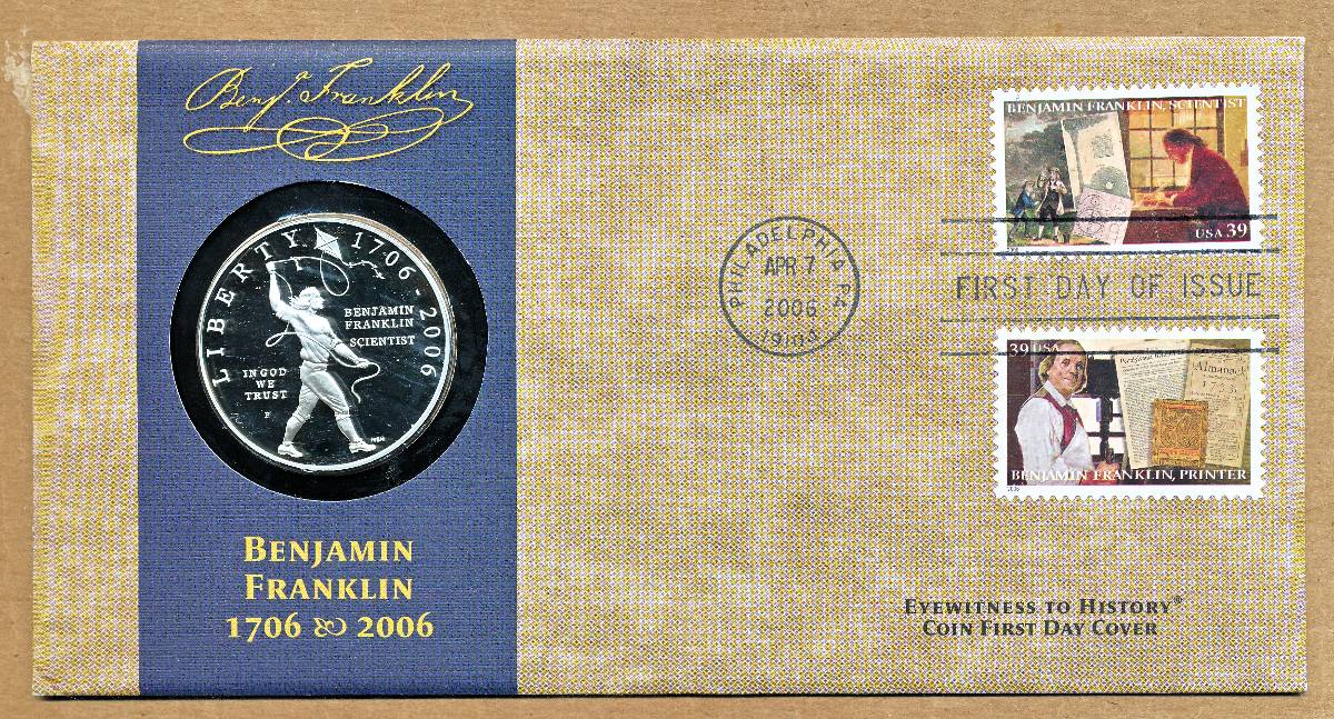 Commems-Collection-Modern:-2006-Benjamin-Franklin-Tercentenary---Part-III-/-The-Coins