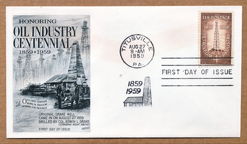 Commems-Collection-Classic:-What-If?-1959-Titusville,-PA-Oil-Well