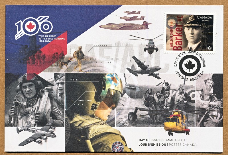 Commems-Collection-Canadian:-2024-Royal-Canadian-Air-Force---Annual-Silver-Dollar-/-Regular-Edition