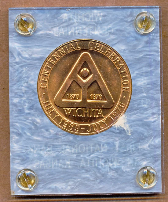 Commems-Collection-Medals:-1970-Wichita,-Kansas-Centennial----The-Medal