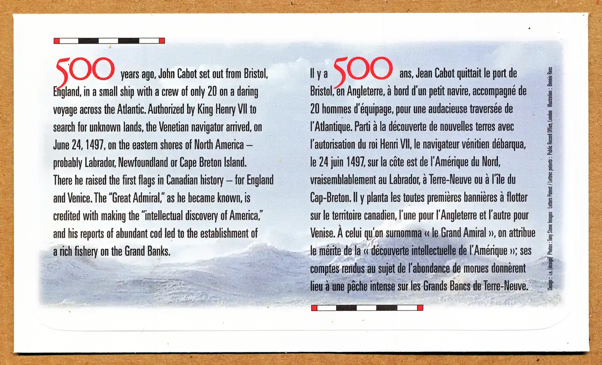 Commems-Collection-Canadian:-1997-John-Cabot-Voyage-500th-Anniversary