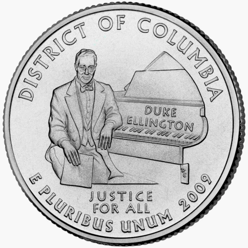 Commems-Collection-Modern:-What-If?-1990-Duke-Ellington-Dollar