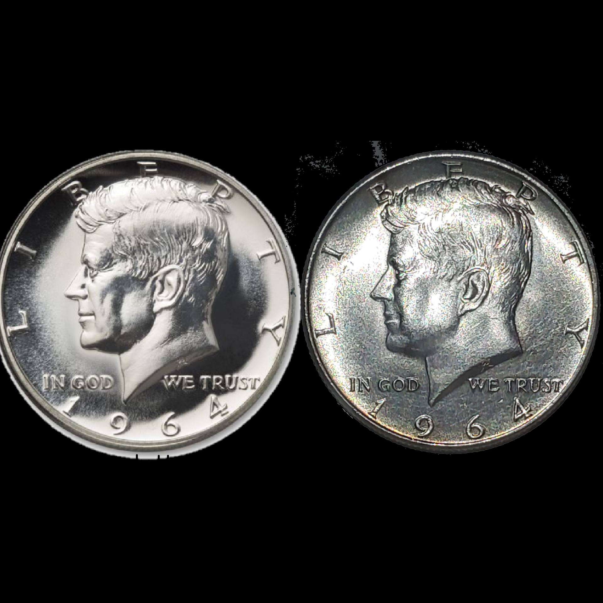 1964-Kennedy-Half.-Are-These-The-Same-Coin?
