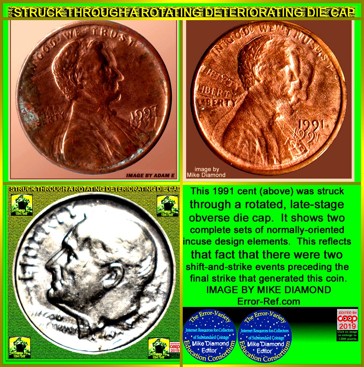 1972-D-Lincoln-Cent,-Memorial-Is-Crooked-Or-Risen--Or-Flattened-Not-Sure-At-All