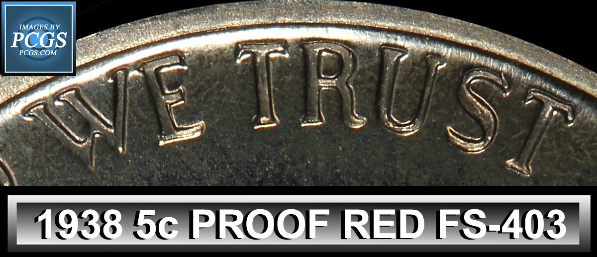 1938-Proof-Nickels-:-Re-Engraved-Dies-Red