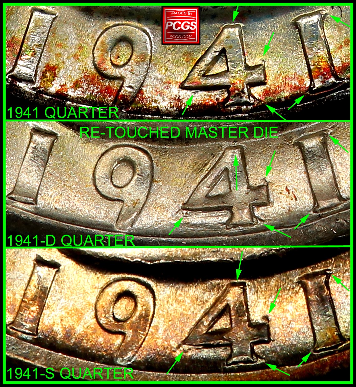 Washington-Silver-Quarter,-Unc-1941-Question