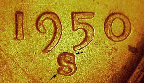 195x-Lincoln-Wheat-Cent-Mint-Error---Struck-Through-Die-Cap---3-In-Series