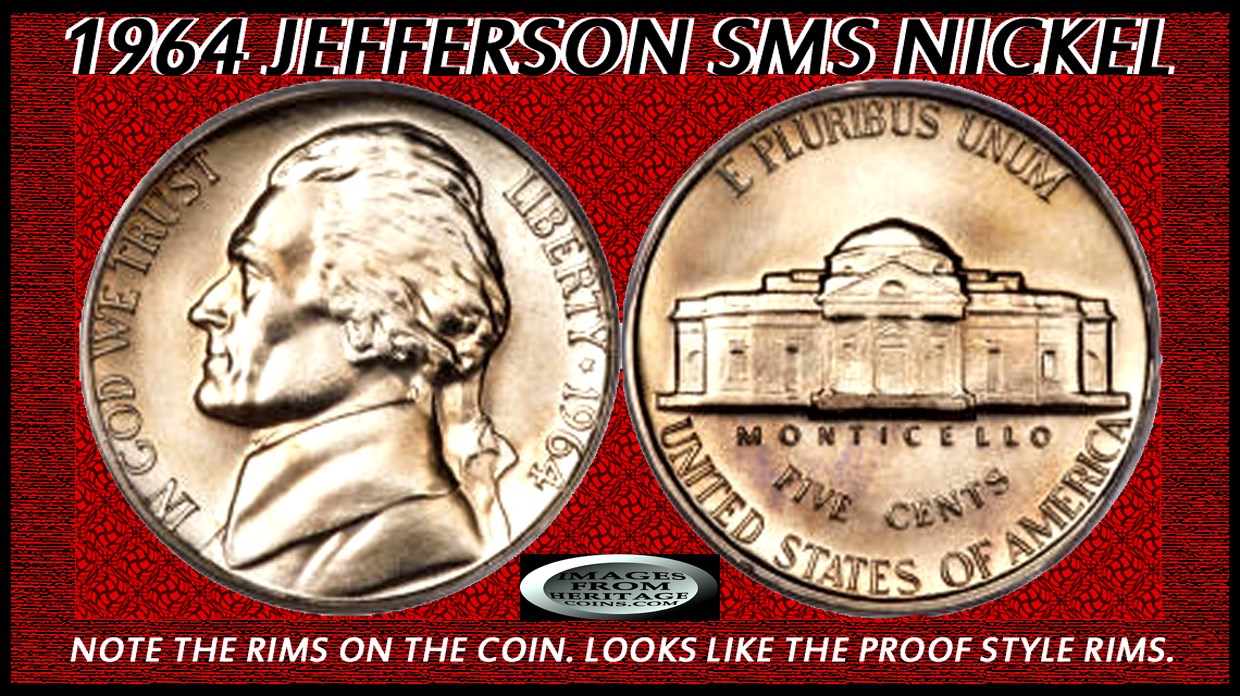 1964-Sp/Sms-Nickels-Or-BU-Unc?