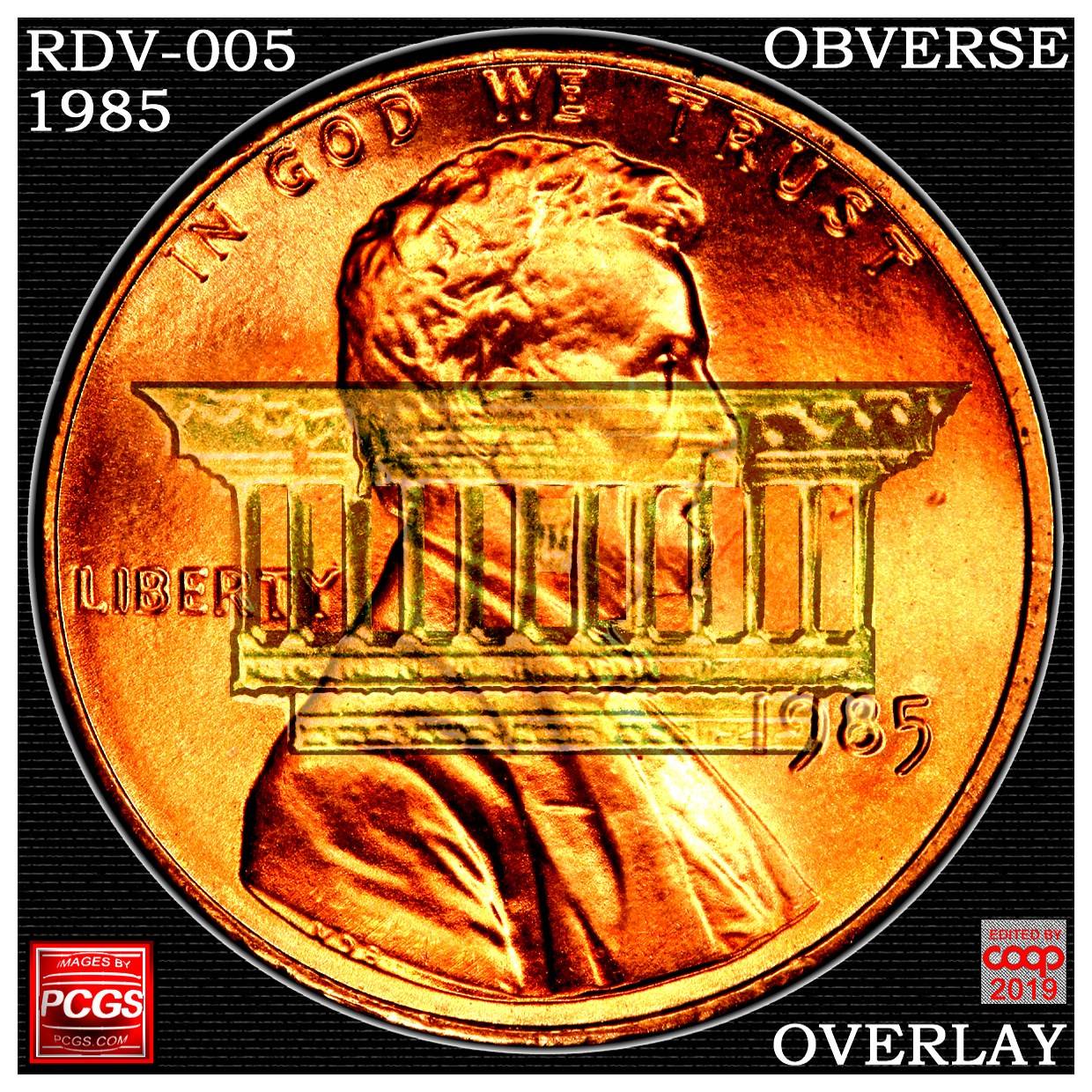 1985-P-Lincoln-Cent-Heavy-Raised-Die-Issue-At-One-Cent-On-Reverse?