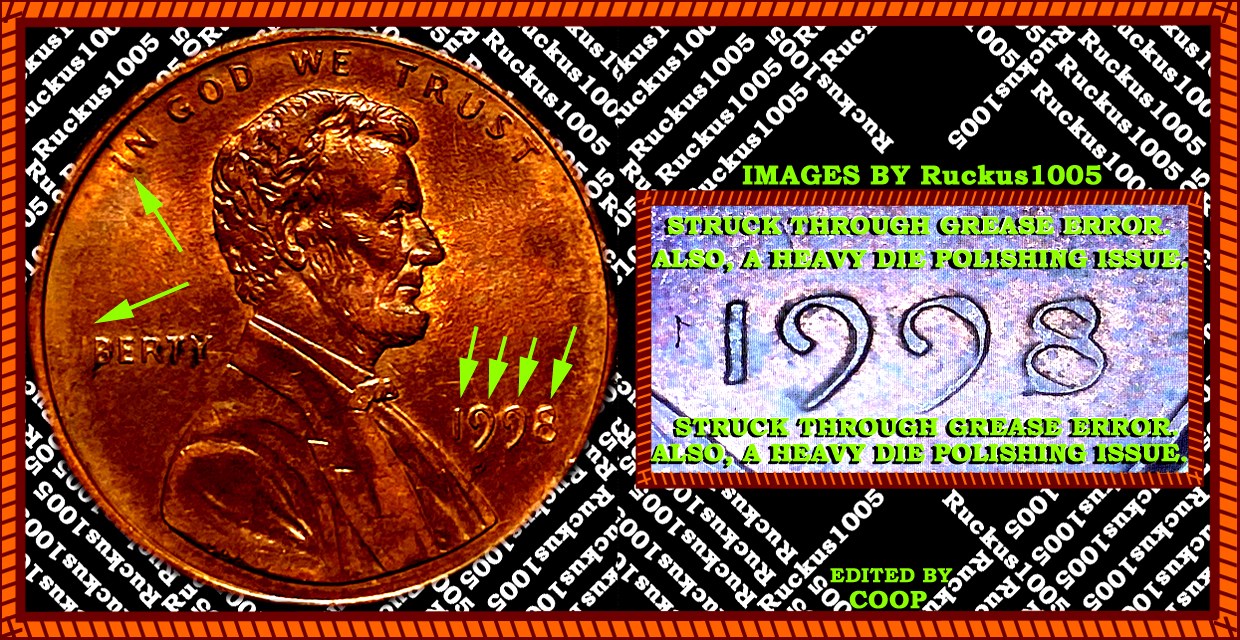 1998-Lincoln-Cent-Font-Error---Grease-Strike-Through-Liberty