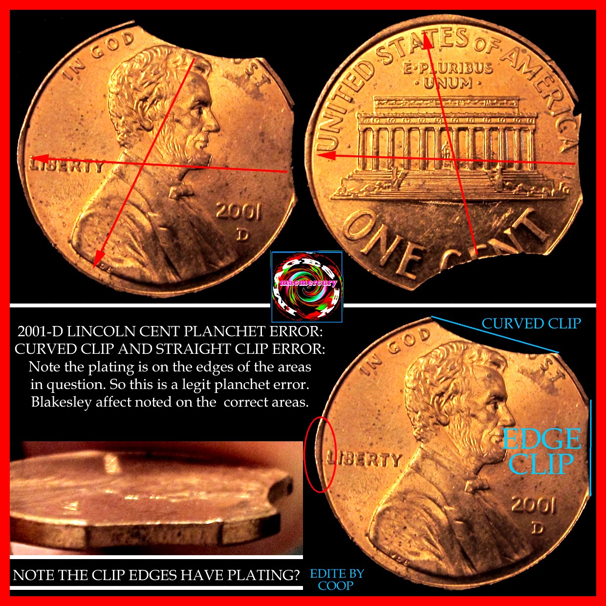 2001-D-Double-Clipped-Cent