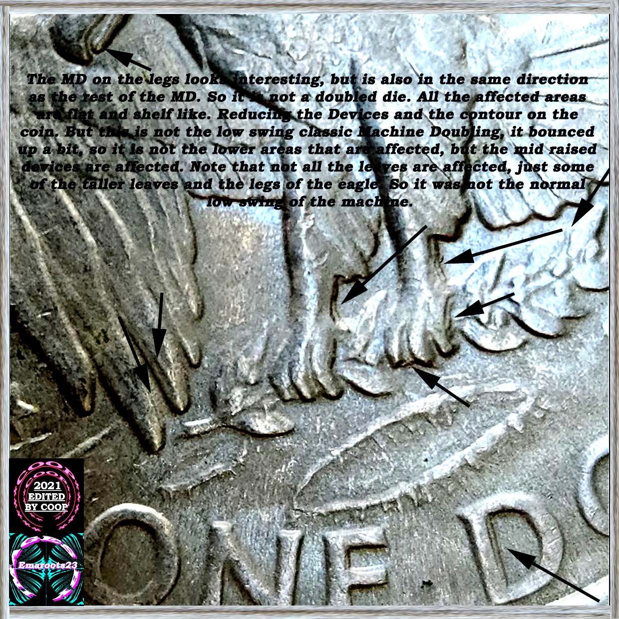 1971-D-Eisenhower-Dollar-Coin-DDR-Or-Nice-M/D?