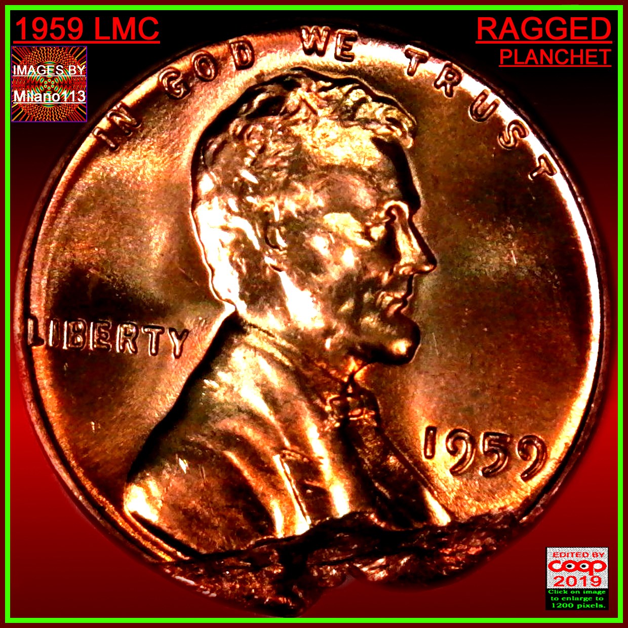 1959-Penny-Not-Sure-If-Error,-Clipped-Or-Just-Damaged.