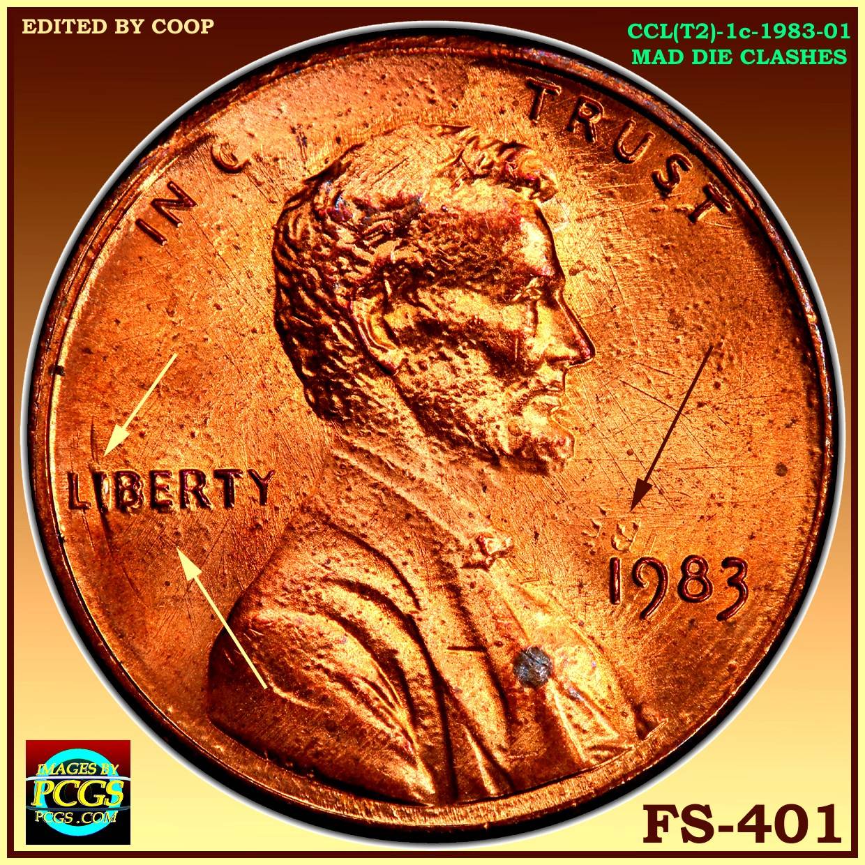 1983-Lincoln-Cent-FS-401?-Liberty-Above-The-Date-Visible-Reversed