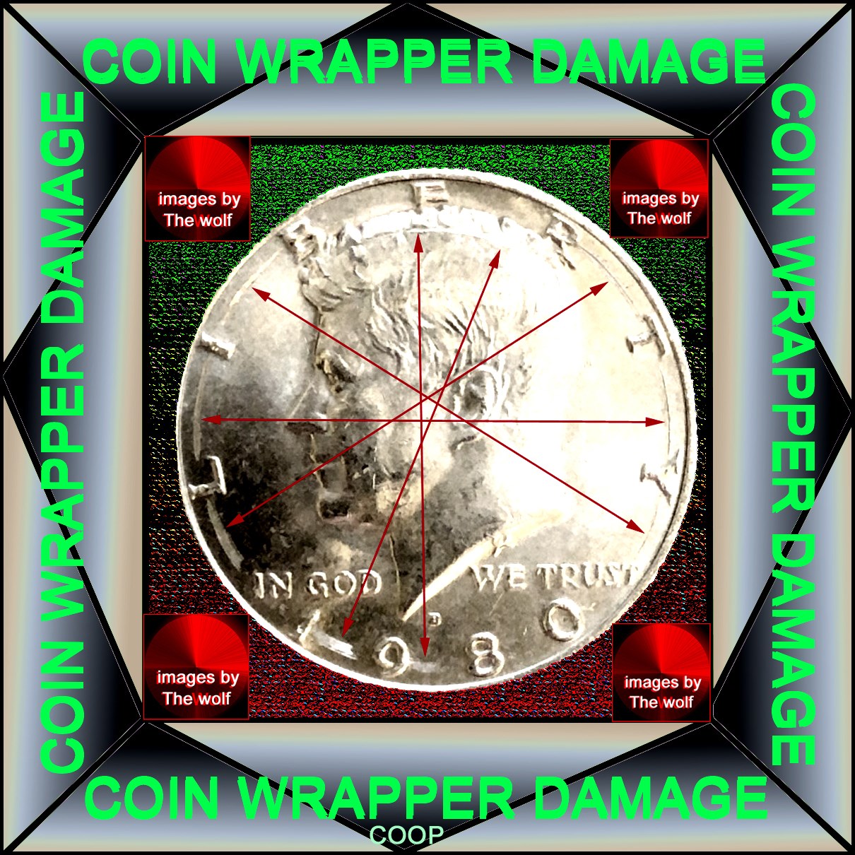 1980-D-Kennedy-Half-With-Small-Hole-On-Reverse-At-Shield?