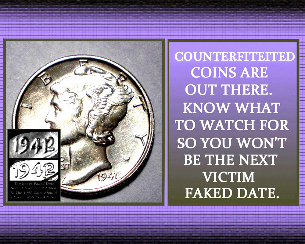 Counterfeit-Detection:-1942/1-Mercury-Dime