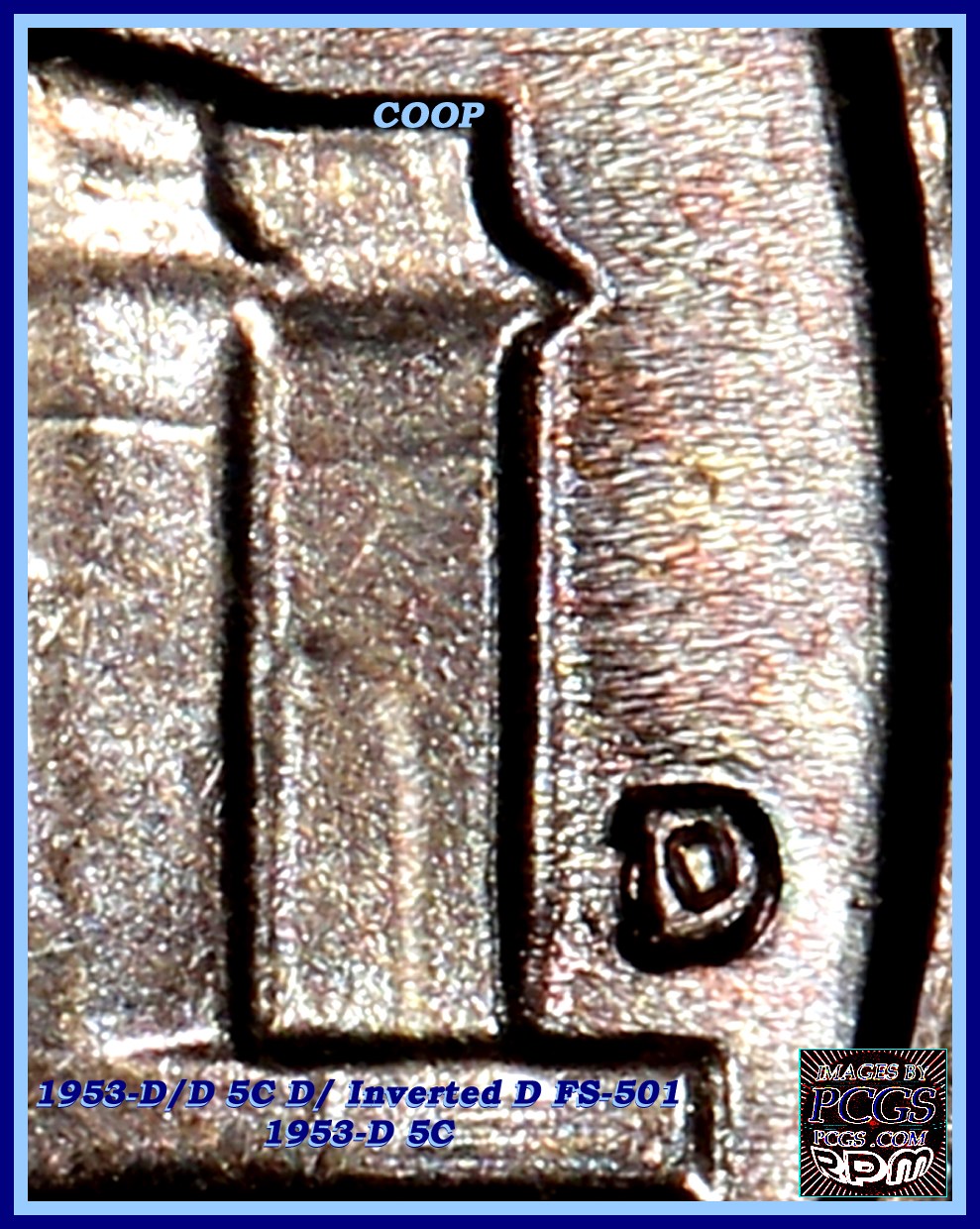 Think-This-Is-A-1953-D-Jefferson-Nickel-MMS-003-Listed-As-Ex.-Rare-On-VV