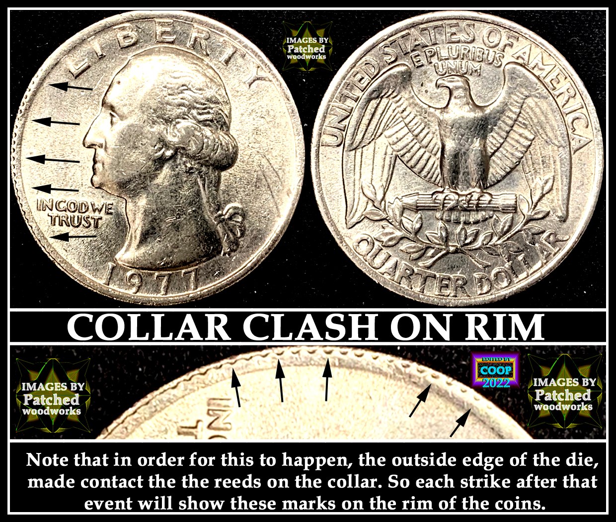 1999-D-Washington-Quarter-Delaware-Reed-Showing-On-Left-And-Right-Of-Obverse