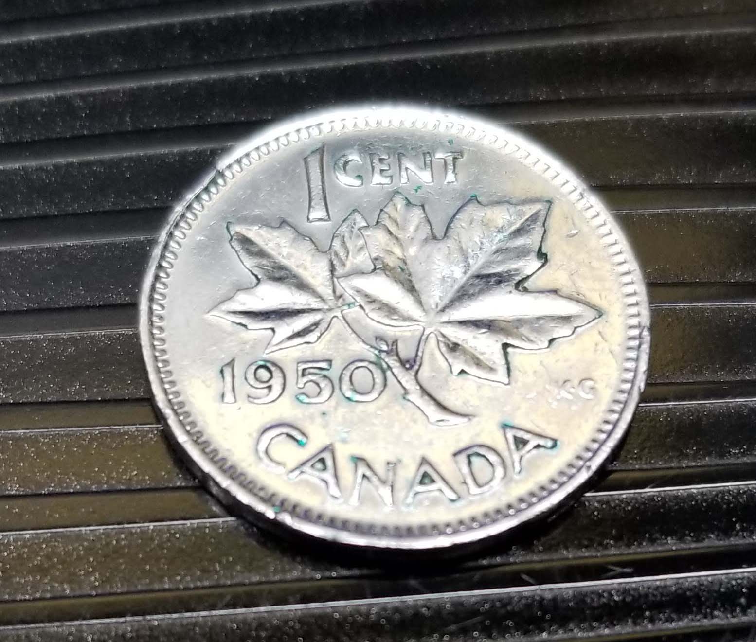 Weird-1950-1-Cent-In-Nickel?