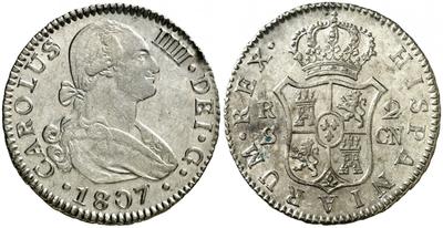 Varieties-Of-Spainish-1807-2-Reales